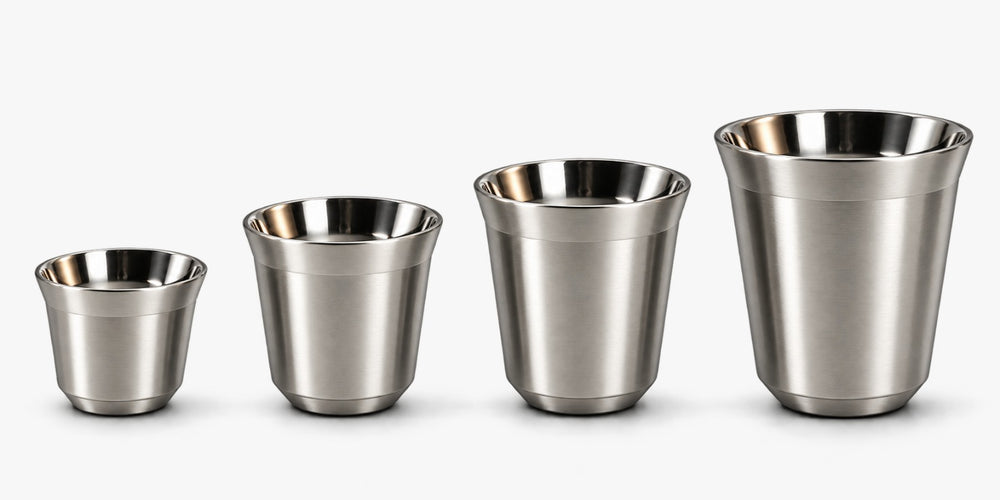 Quatre tailles. Un seul coffret. — Argent