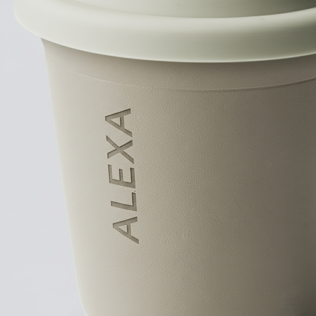 Metallic Mug With Lid