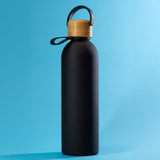 Bouchon en bambou pour bouteille isotherme