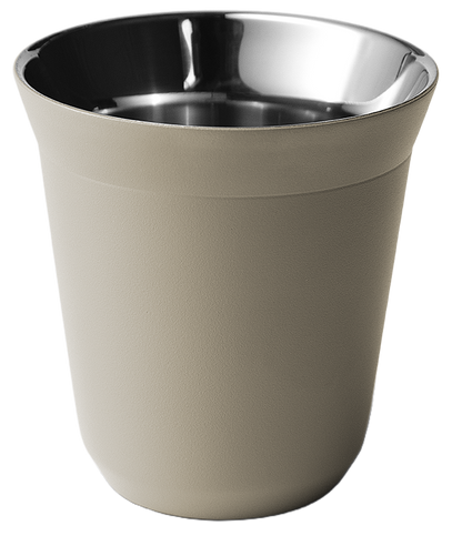 Mug métallique avec couvercle