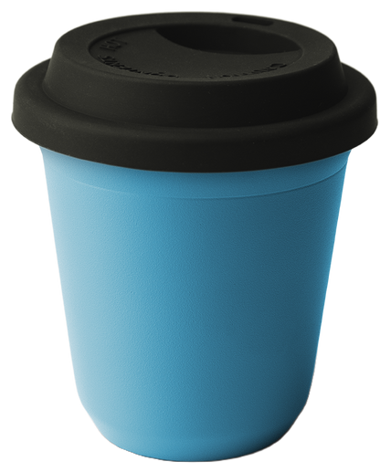 Mug métallique avec couvercle