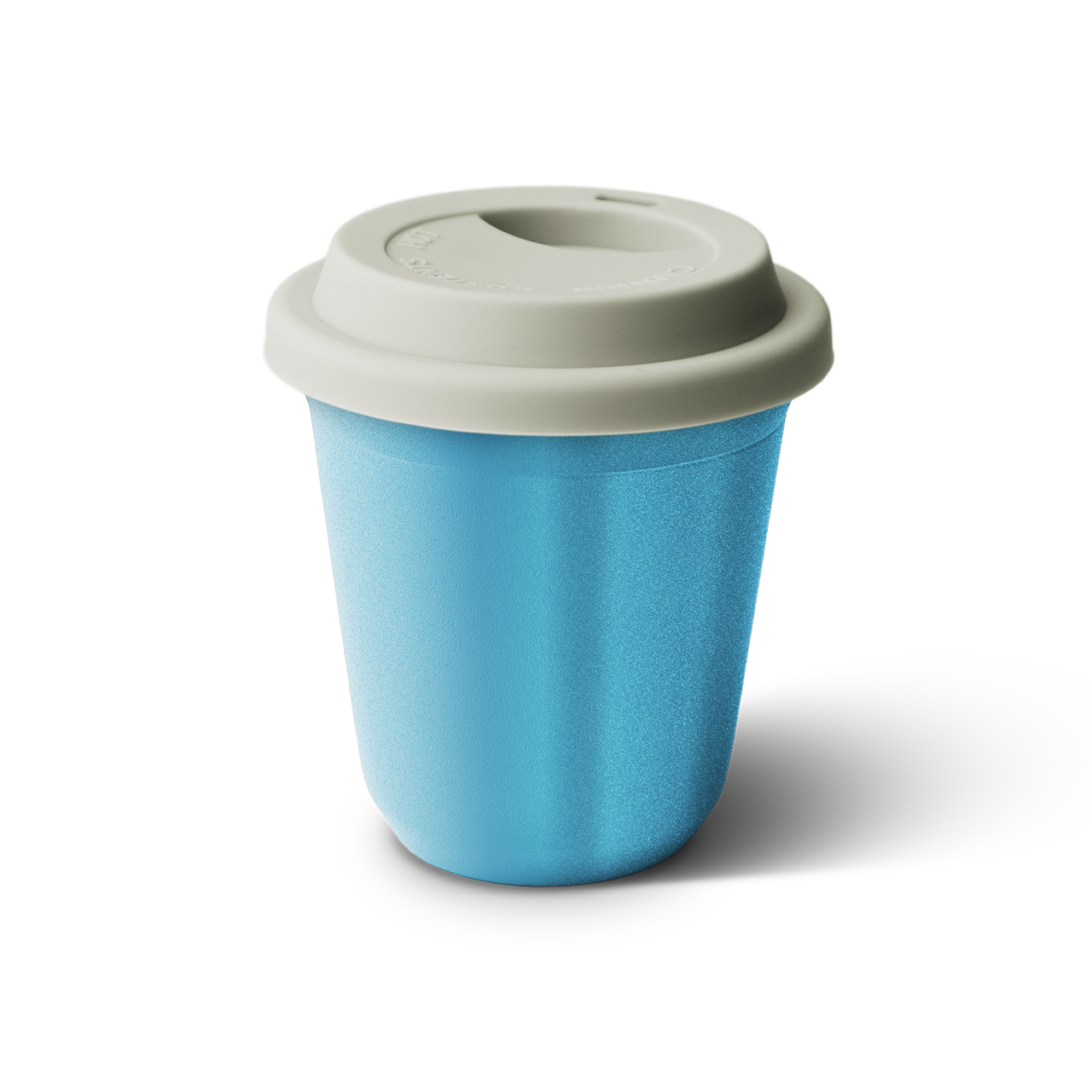 Metallic Mug With Lid