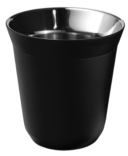 Metallbecher mit Deckel