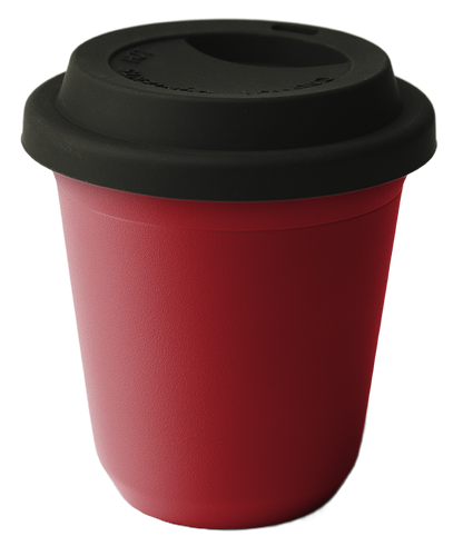 Mug métallique avec couvercle