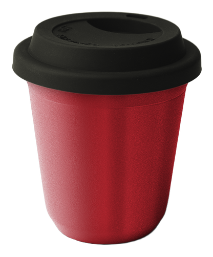 Mug métallique avec couvercle