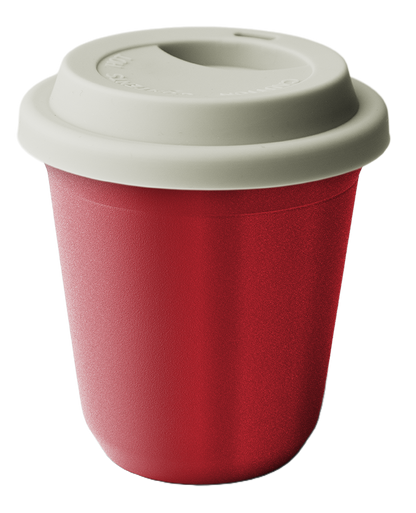 Mug métallique avec couvercle