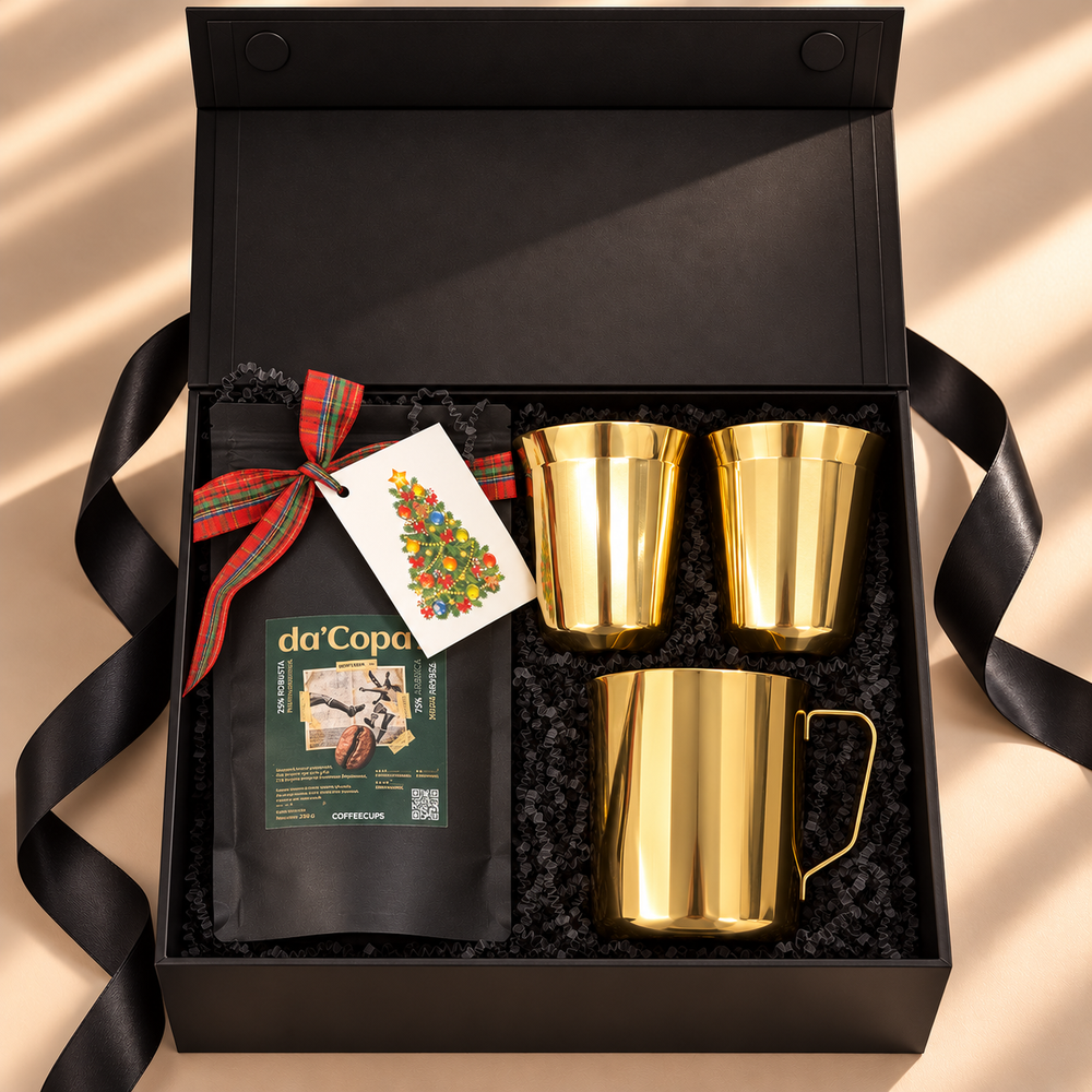 Gold Barista Gift Set