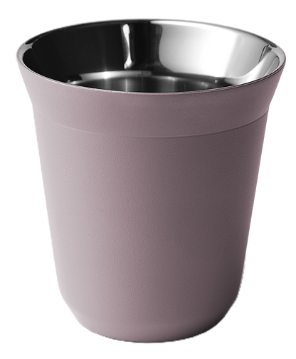 Mug métallique avec couvercle