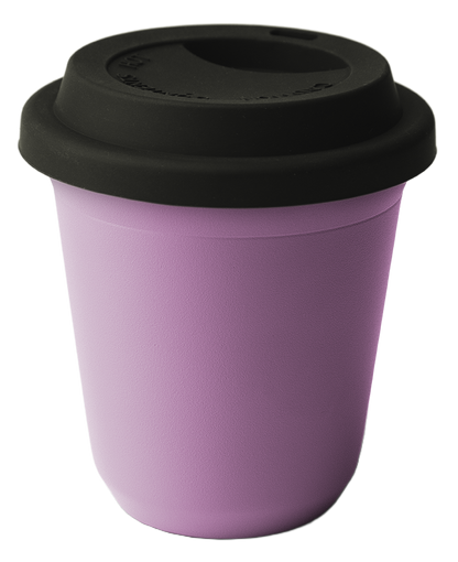 Mug métallique avec couvercle