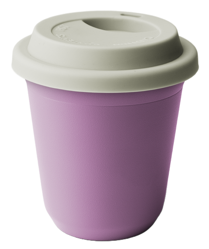 Mug métallique avec couvercle