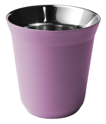 Metallbecher mit Deckel