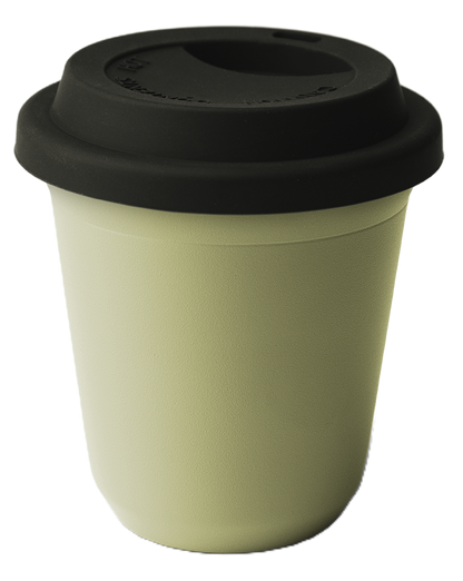 Mug métallique avec couvercle