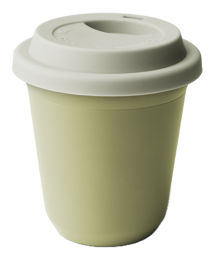 Mug métallique avec couvercle