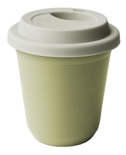 Mug métallique avec couvercle