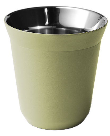 Mug métallique avec couvercle