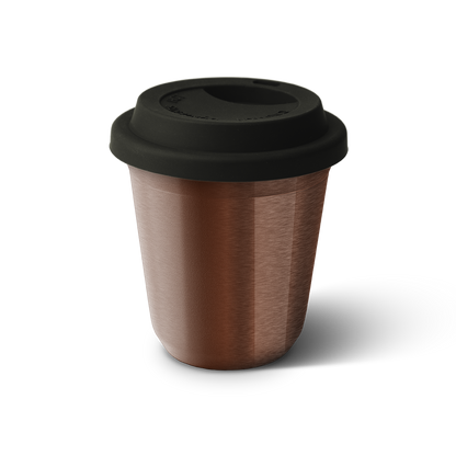 Metallic Mug With Lid