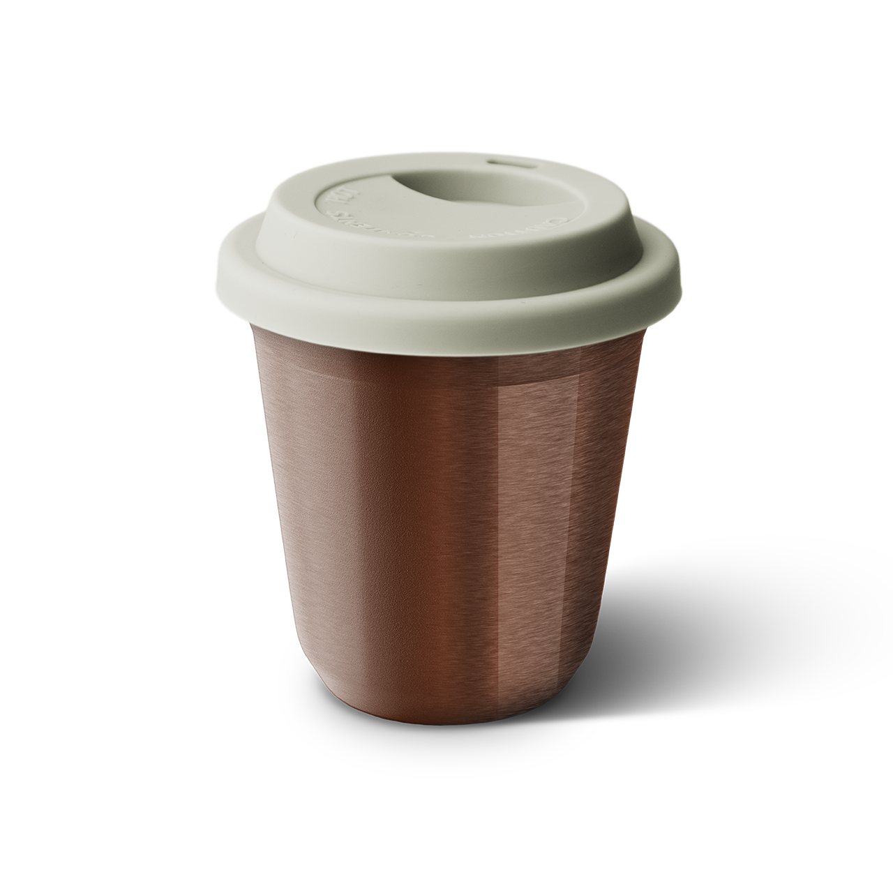 Metallic Mug With Lid