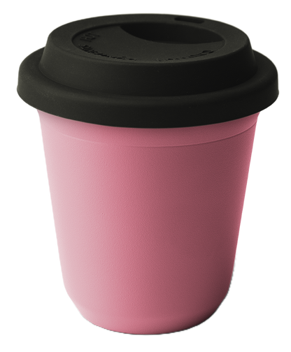 Mug métallique avec couvercle