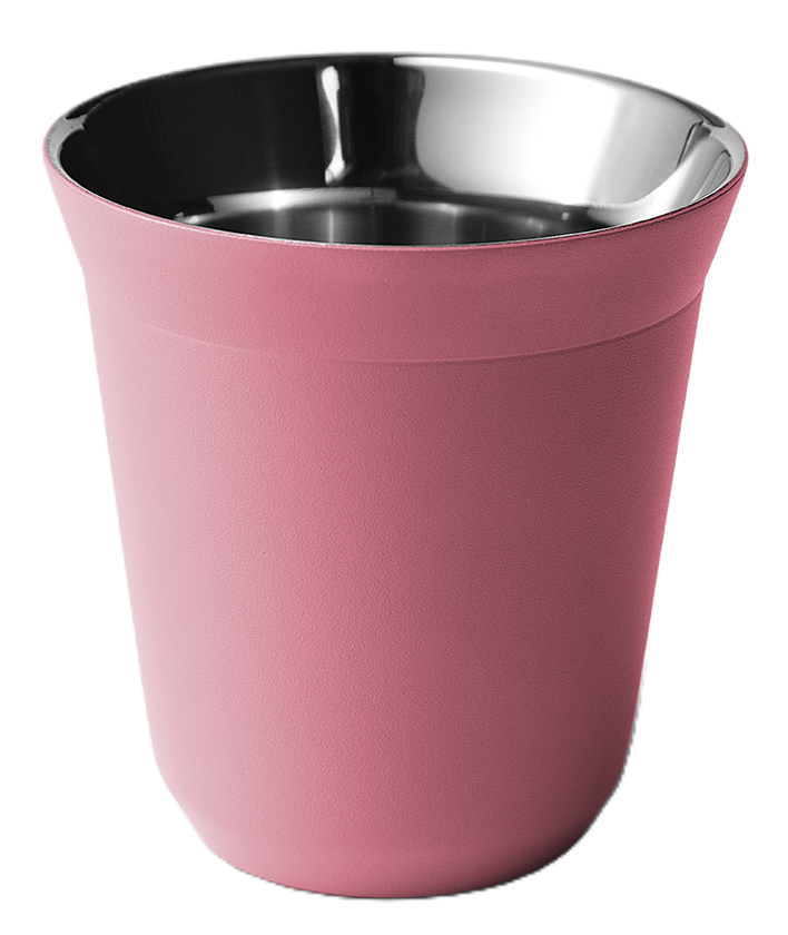 Mug métallique avec couvercle