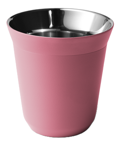 Mug métallique avec couvercle