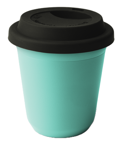 Mug métallique avec couvercle