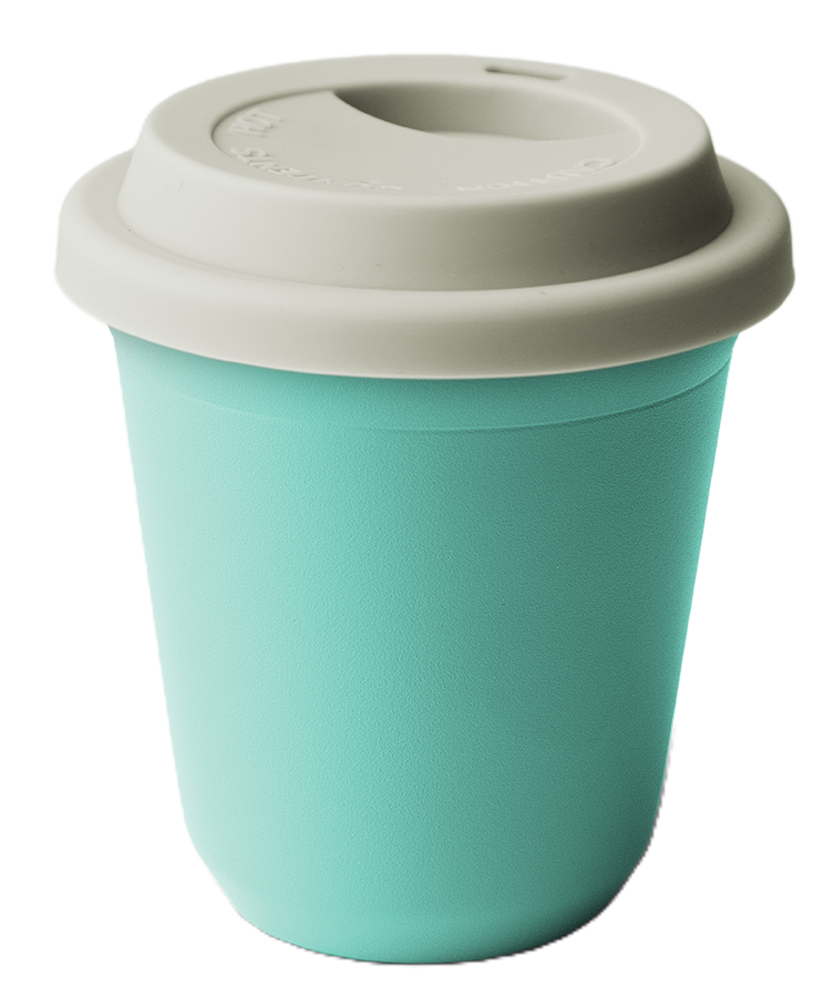 Mug métallique avec couvercle