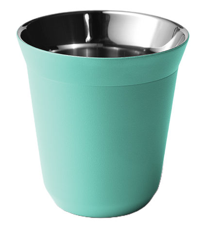 Mug métallique avec couvercle