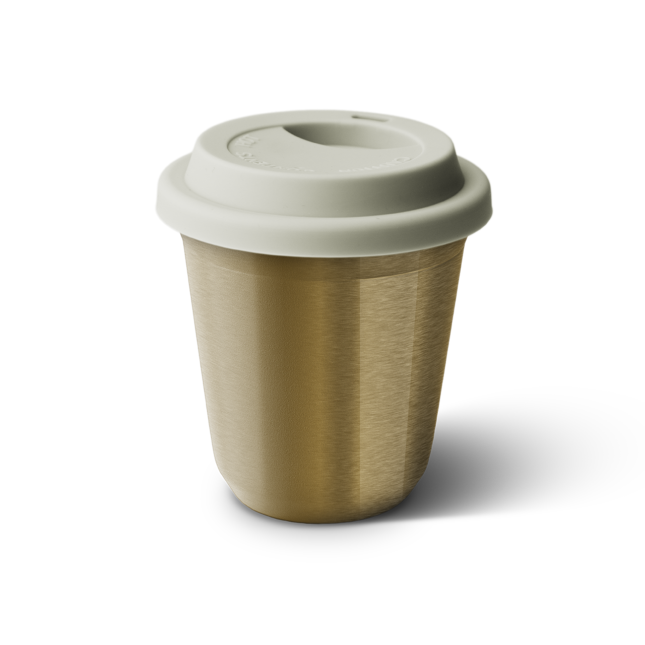 Metallic Mug With Lid