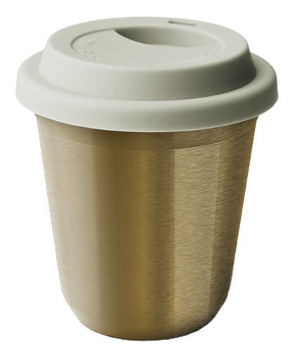 Metallic Mug With Lids 350ML