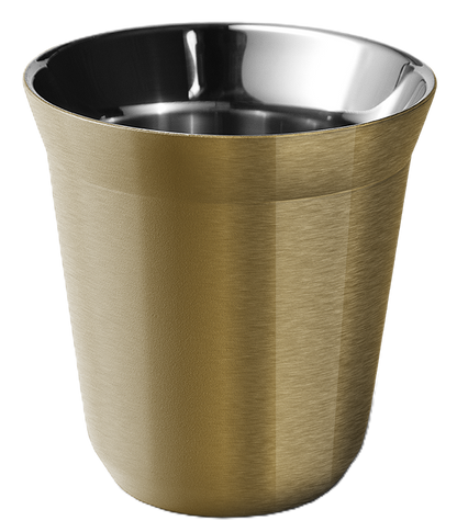 Metallbecher mit Deckel