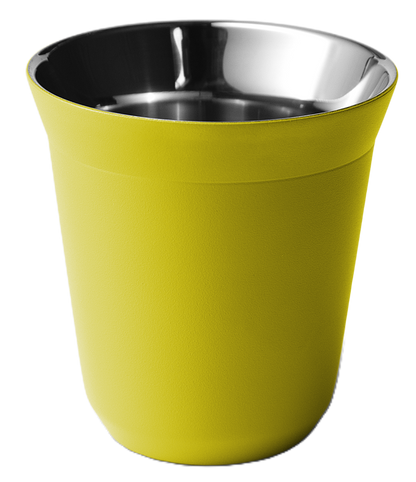 Mug métallique avec couvercle