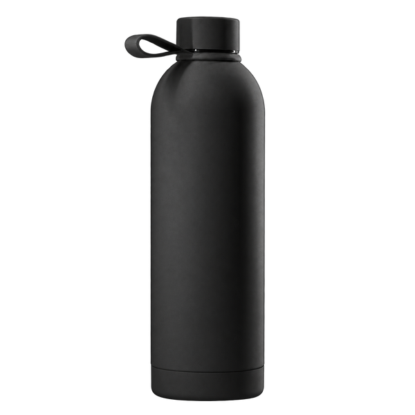Active thermosfles – 750 ml — Zwart